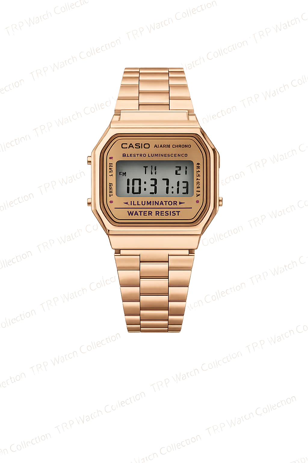Ca_sio Inspired Vintage A168 Rose Gold Digital Watch (Unisex)